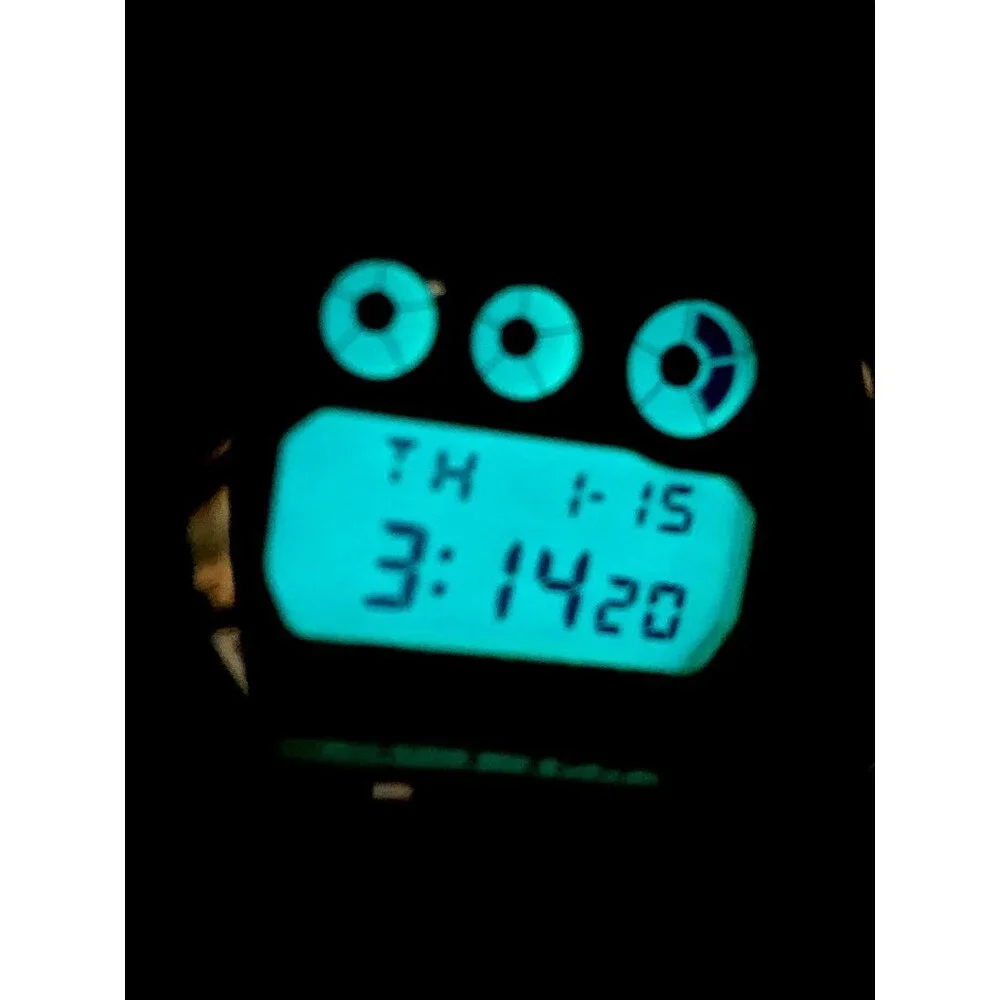 Casio Men's Watch G-Shock GM6900SG Gold Clear Resin Digital 48mm Sport 3230 - Picture 7 of 14